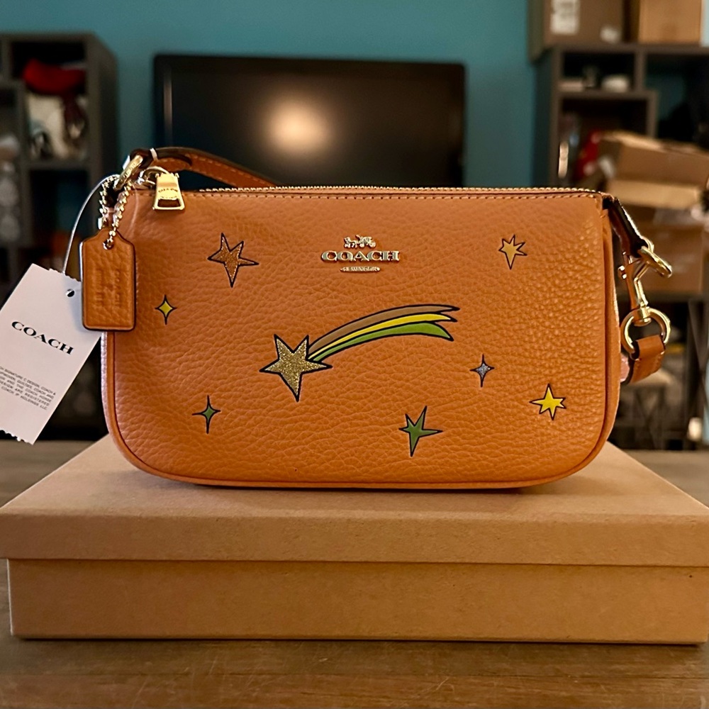Coach X Observed By Us Nolita 19 Handbag In Leather With Star Print